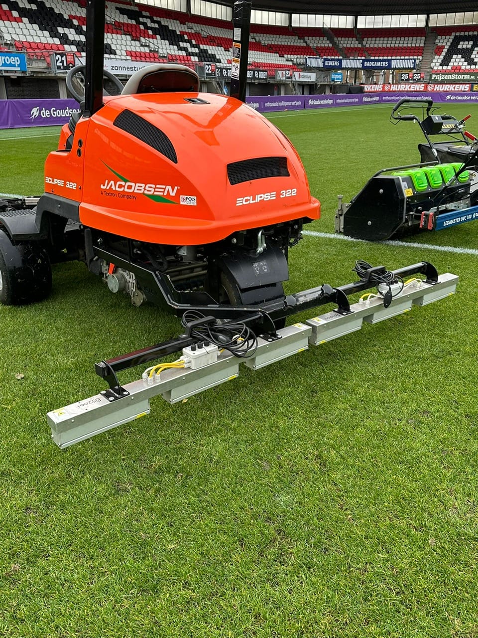 LEDMASTER UV-C-ramp monterad på Jacobsen Eclipse 322